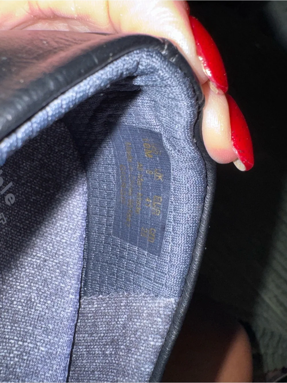 Dr. Scholl's Black Leather Ballet Flats